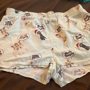 Vs Pink Dog Sleep Short Boxers
